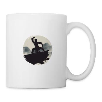 Kung Fu - Tasse - Weiß - Rechts