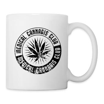 medicine smoking weed hemp cannabis - Mug - white - Right