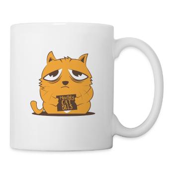 Cats bill - Mug - white - Right