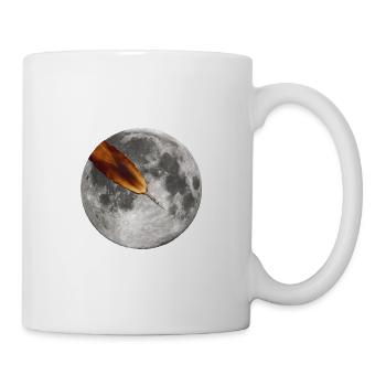 Fusée spatiale Apollo 7 en orbite autour de la lune - Mug blanc - blanc - Droite