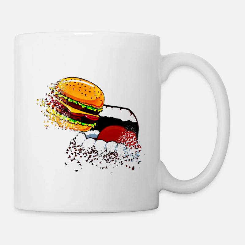 Burger - Mug - white