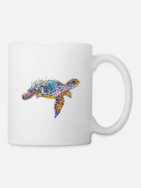 turtle - Mug - white