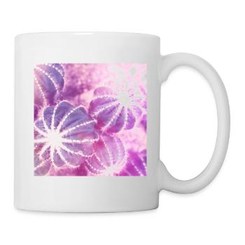Sommer Kakteen Aquarell Minimalismus - Tasse - Weiß - Rechts