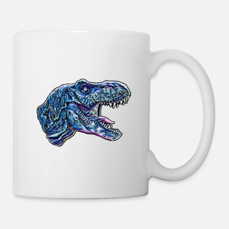 T-Rex - Tasse - Weiß
