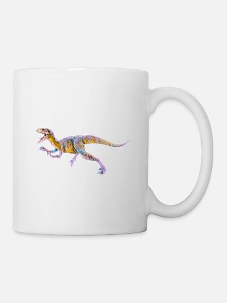 Velociraptor - Mug - white