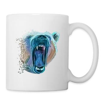 Ours polaire - Mug blanc - blanc - Droite