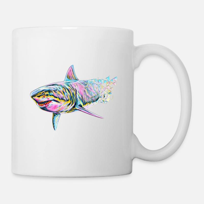 Hai - Tasse - Weiß
