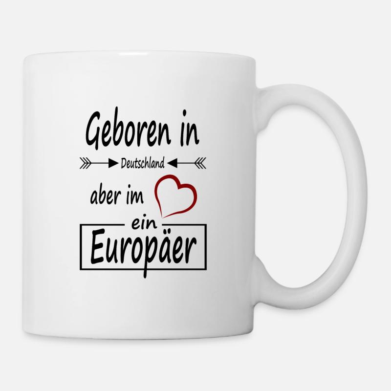 Europa - Tasse - Weiß