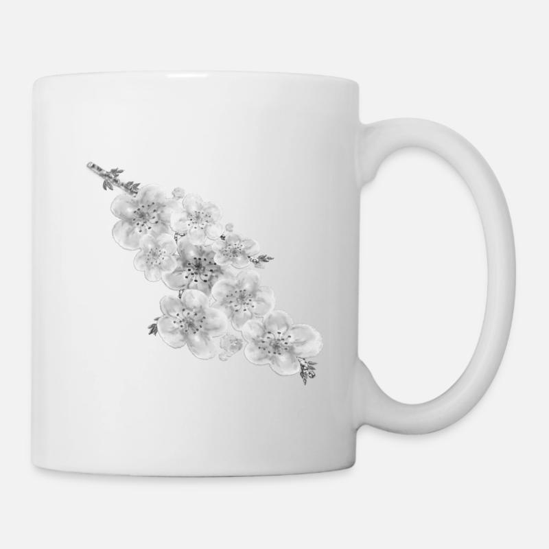 Kirschblüten - Tasse - Weiß