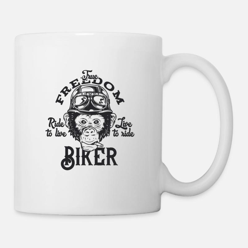 motorcycle - Mug - white