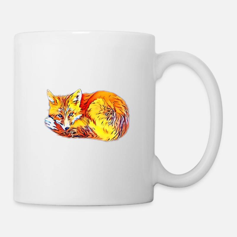 Renard - Mug blanc - blanc