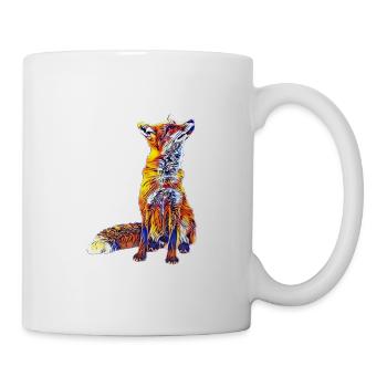 Renard - Mug blanc - blanc - Droite