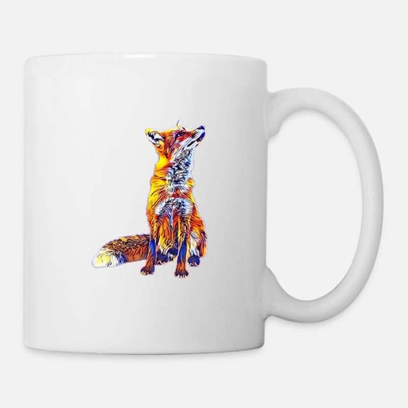 Renard - Mug blanc - blanc