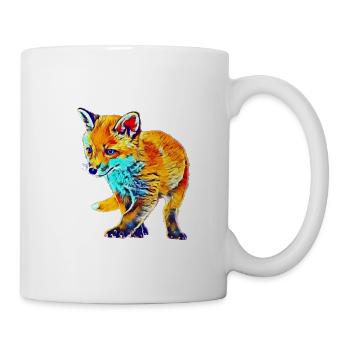 Renard - Mug blanc - blanc - Droite