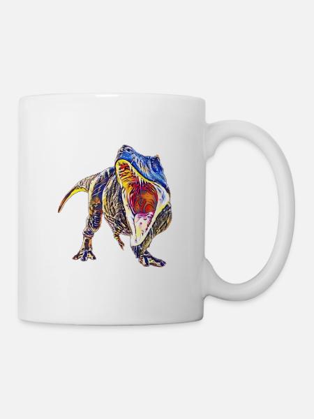 T-Rex - Mug - white