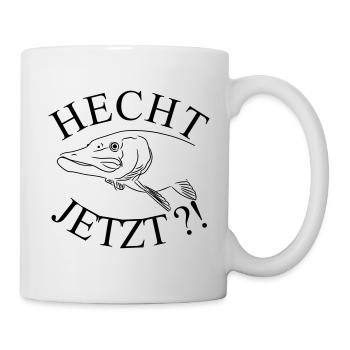 PIKE now? pike angel shirt angler saying funny - Mug - white - Right
