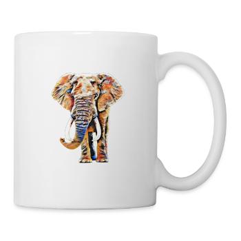 Elephant - Mug - white - Right