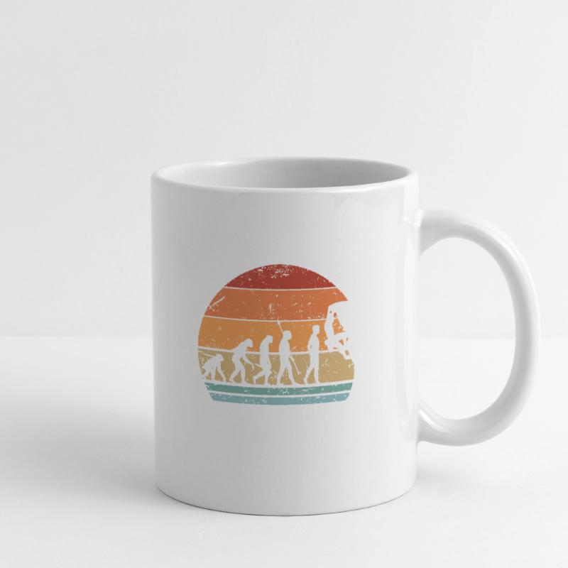 Klettern Evolution Climbing Vintage Tasse