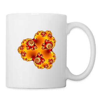 Fractal # 206_2 - Mug - white - Right