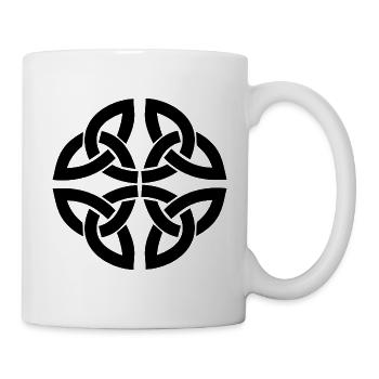 Celtic Knot - Tasse - Weiß - Rechts