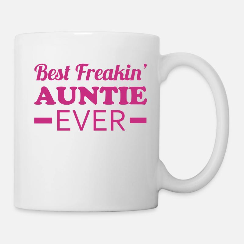 Auntie - Mug blanc - blanc