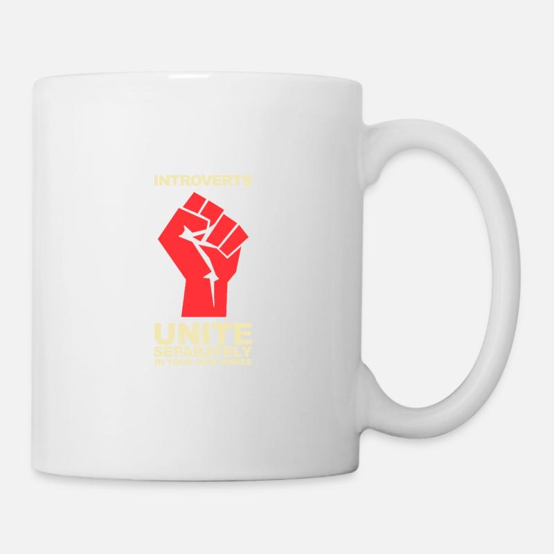 Introverts Unite - Mug - white