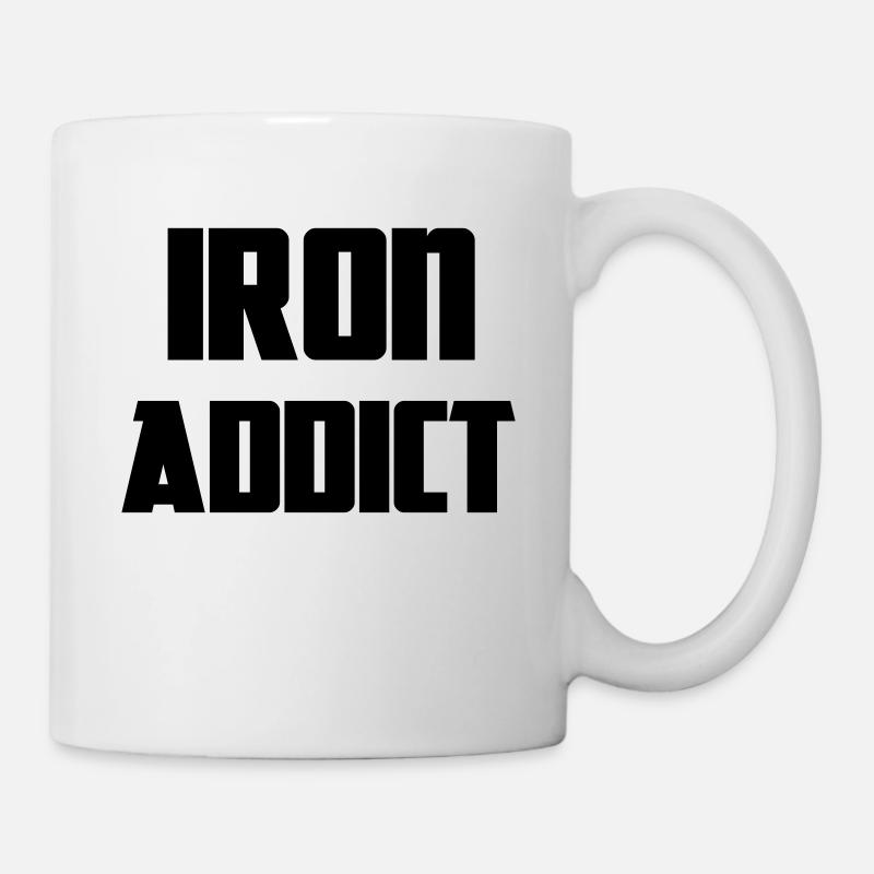 Iron - Mug blanc - blanc