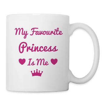Princess - Tasse - Weiß - Rechts