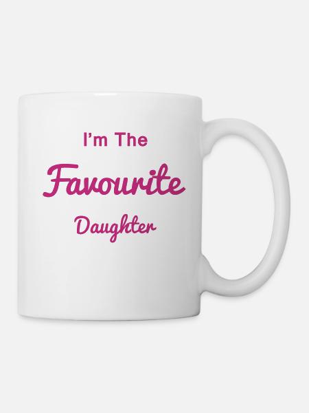 Daughter - Mug blanc - blanc