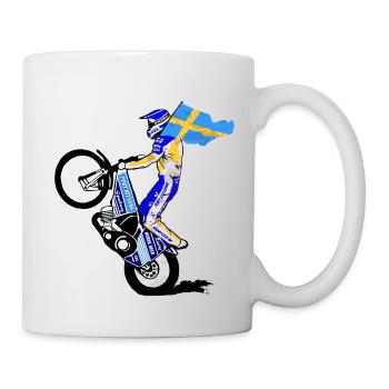 Speedway Driver - Sweden - Tasse - Weiß - Rechts