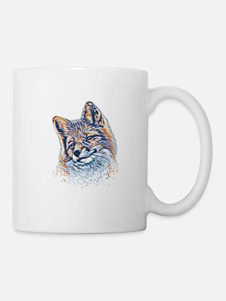 Renard - Mug blanc - blanc