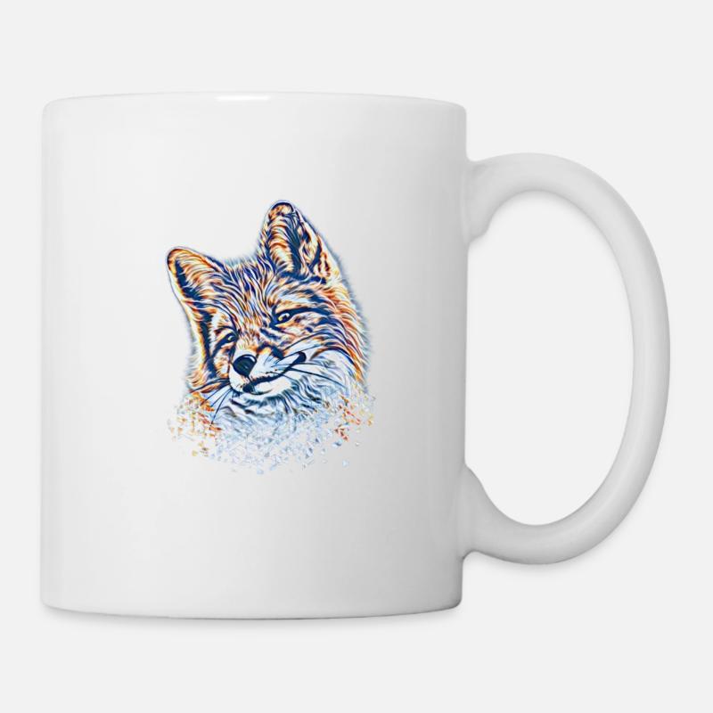 Renard - Mug blanc - blanc