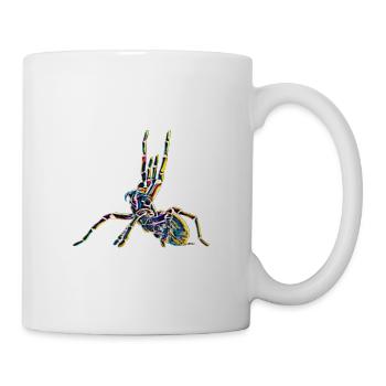 Tarantel - Tasse - Weiß - Rechts