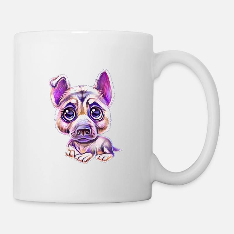 German Shepherd - Mug - white