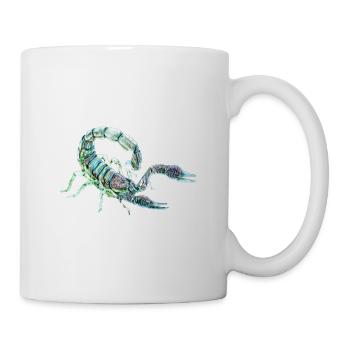 Skorpion - Tasse - Weiß - Rechts