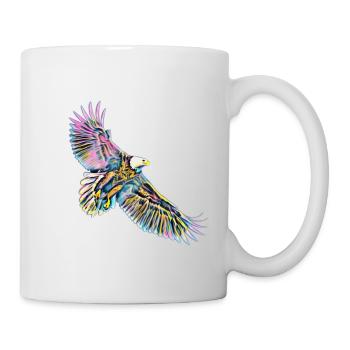 Adler - Tasse - Weiß - Rechts