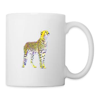 Guépard - Mug blanc - blanc - Droite