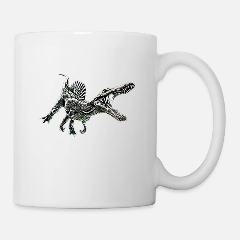 Spinosaurus - Tasse - Weiß