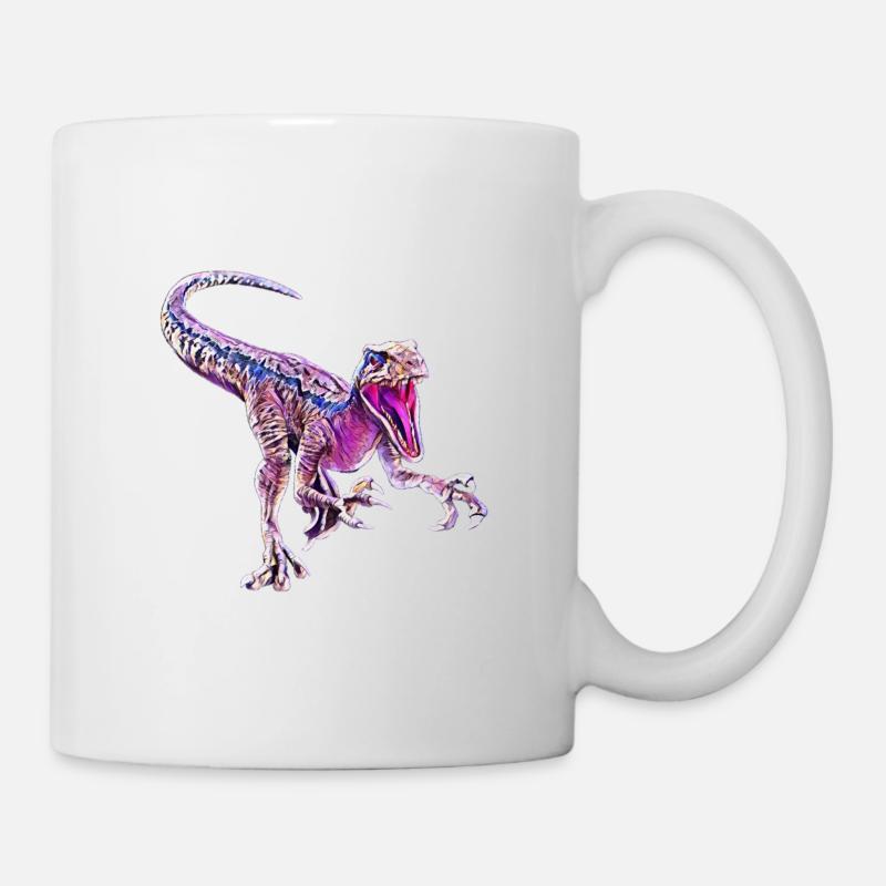 Velociraptor - Mug blanc - blanc