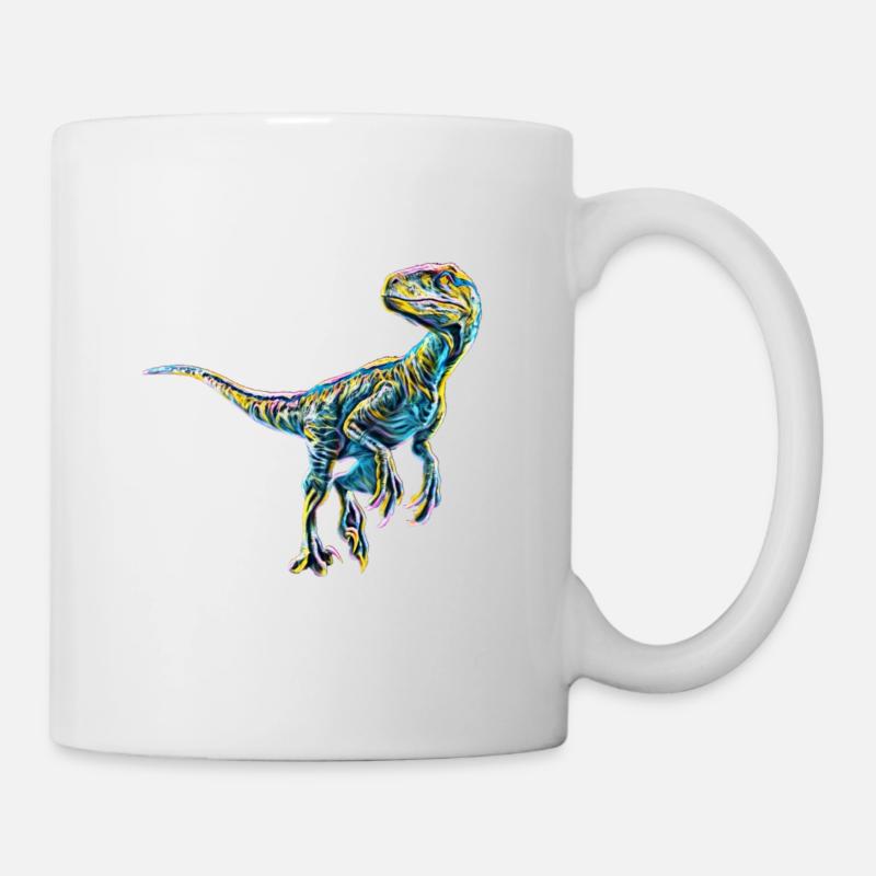 Velociraptor - Mug - white