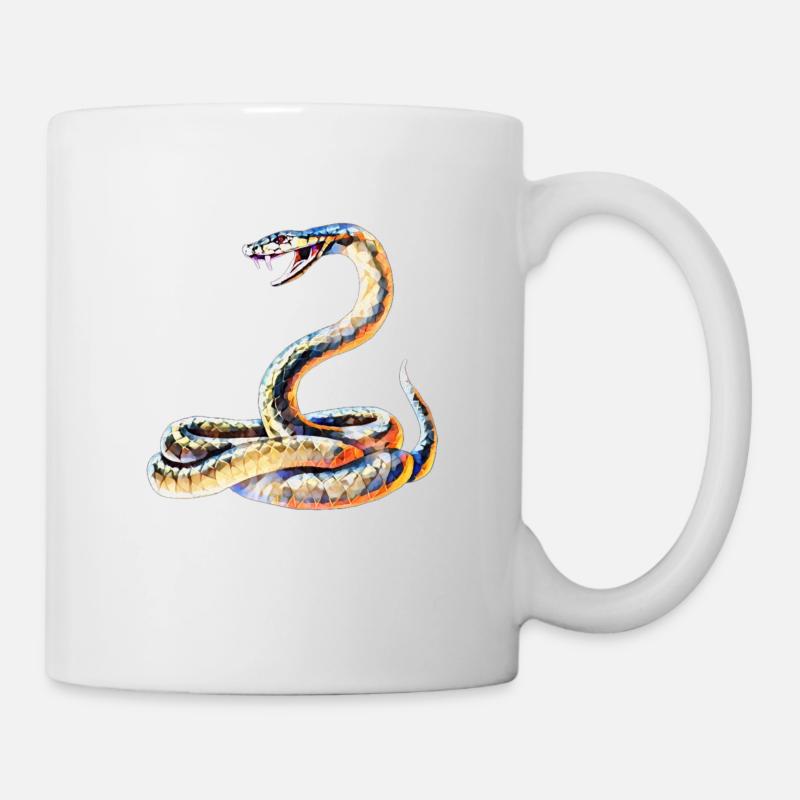 Serpent - Mug blanc - blanc