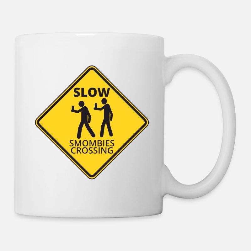 Smombies - Tasse - Weiß