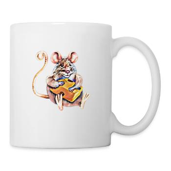La souris - Mug blanc - blanc - Droite