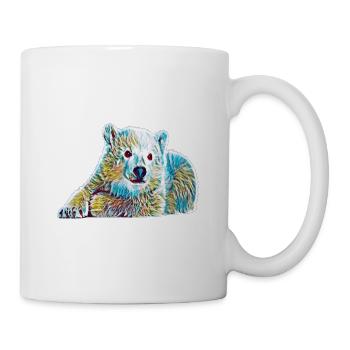 Ours polaire - Mug blanc - blanc - Droite