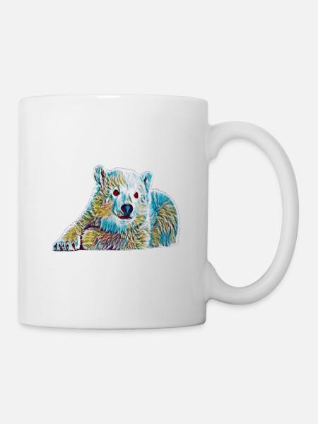 Eisbär - Tasse - Weiß
