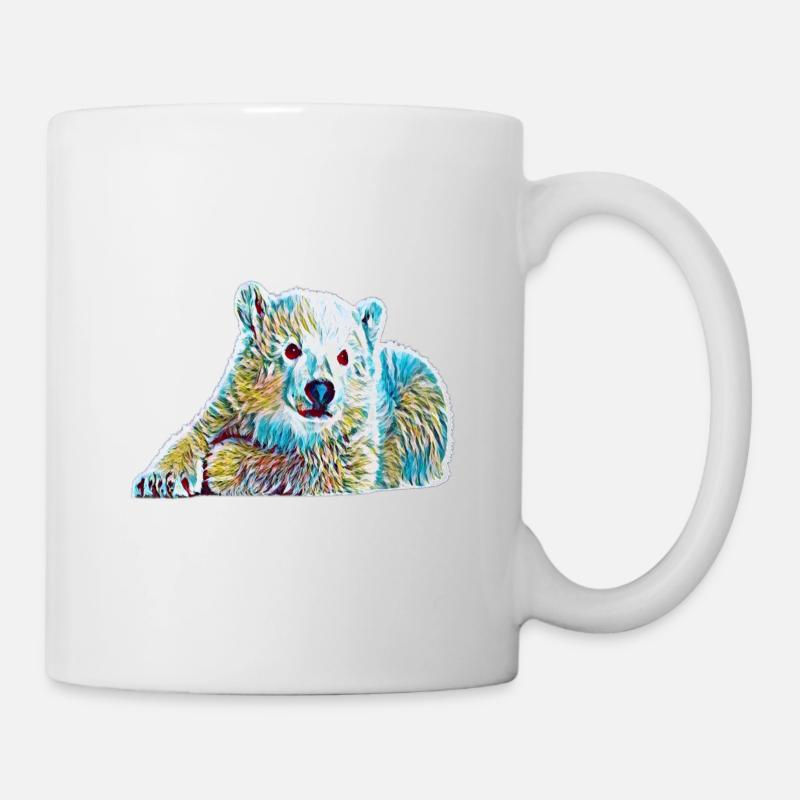 Ours polaire - Mug blanc - blanc