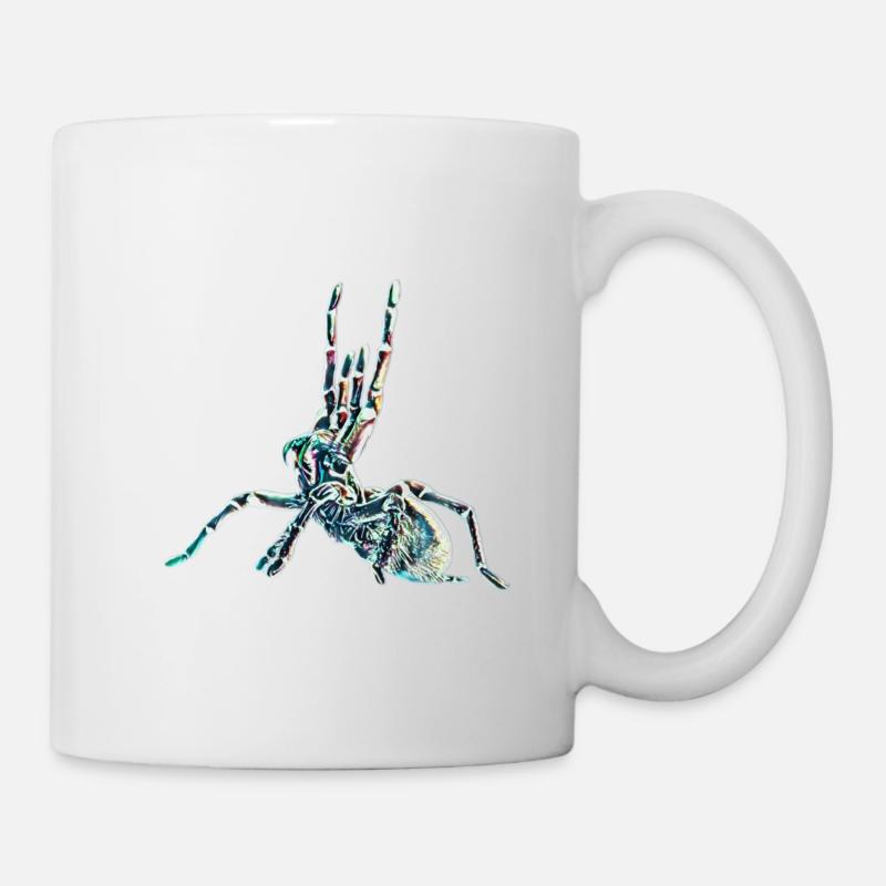 Vogelspinne - Tasse - Weiß