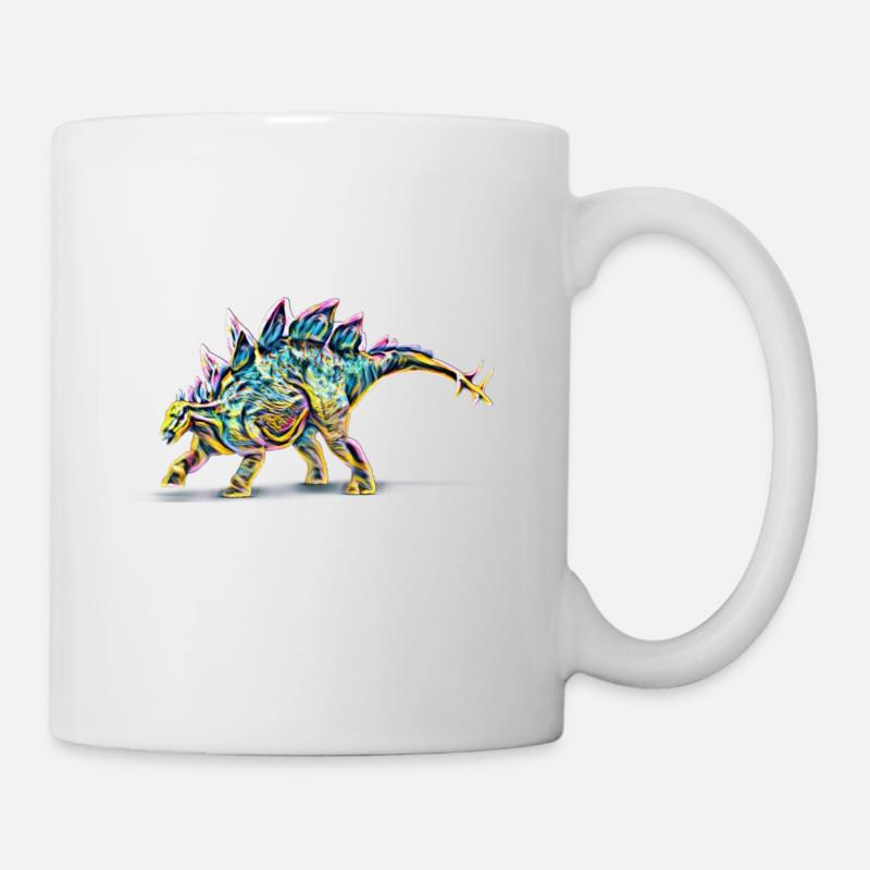 Stegosaurus - Tasse - Weiß
