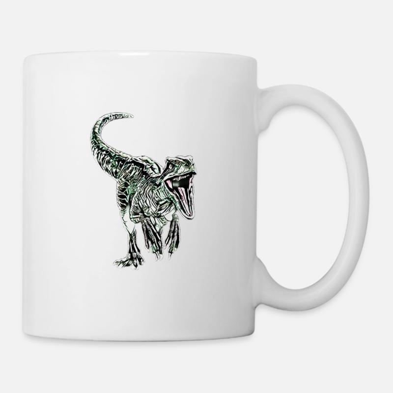 Velociraptor - Mug blanc - blanc