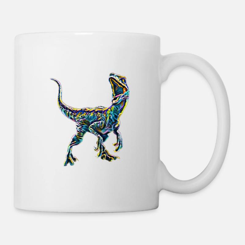 Velociraptor - Mug - white
